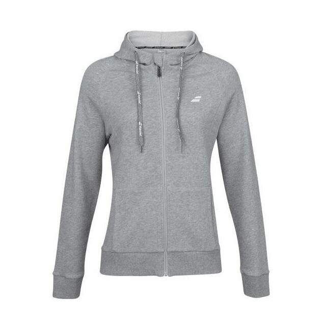 Babolat Exercise Hood Jacket Women, Padel og tennissweater dame Grå XL