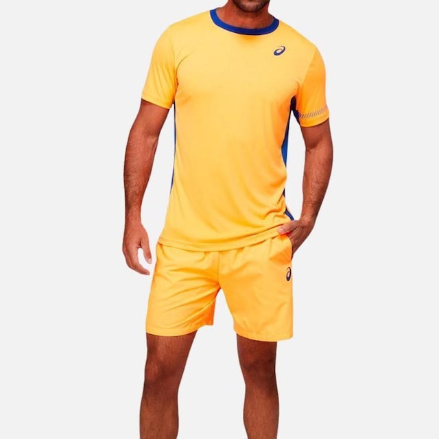 Asics Monaco Padel Ss Tee, Padel og tennis T-shirt herrer