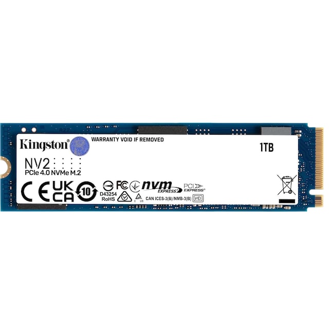 Kingston NV2 M.2 NVMe Gen 4 SSD (1TB)