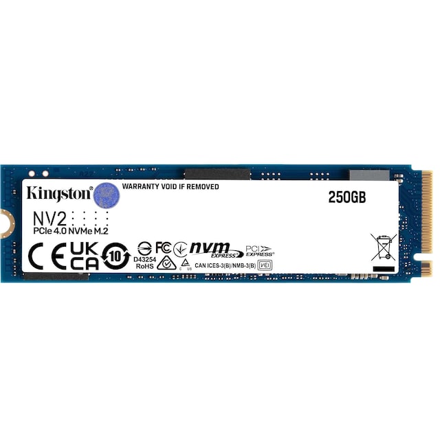 Kingston NV2 M.2 NVMe Gen 4 SSD (250GB)