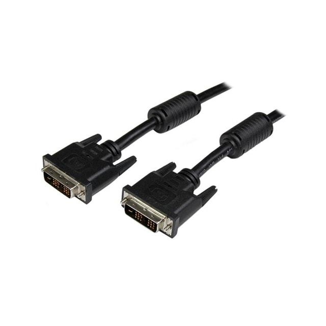 StarTech.com 2 m DVI-D Single Link-kabel - M/M, 2 m, DVI-D, DVI-D, Hankoppling,