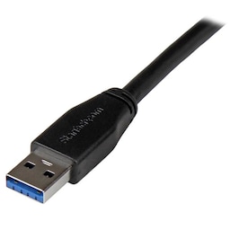 StarTech.com USB3SAB10M, 10 m, USB A, USB B, USB 3.2 Gen 1 (3.1 Gen 1), Hanstik/