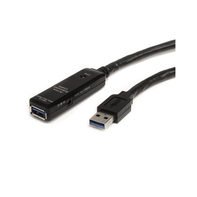 StarTech.com USB3AAEXT10M, 10 m, USB A, USB A, USB 3.2 Gen 1 (3.1 Gen 1), 5000 M
