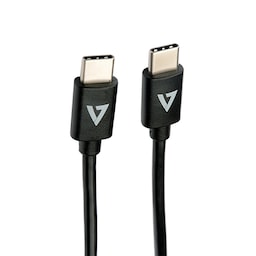 V7 V7USB2C-1M, 1 m, USB C, USB C, USB 2.0, 480 Mbit/s, Sort