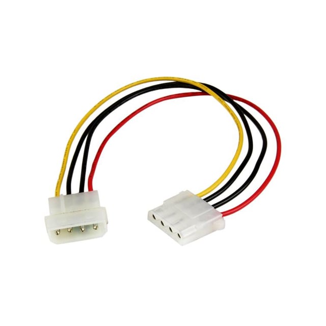 StarTech.com 30 cm Molex LP4-strömförlängningskabel – M/F, 0,304 m, Molex (