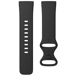 Fitbit Versa 3/4,Sense/Sense 2 Armbånd Sort (S)