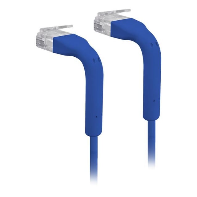 ubiquiti UniFi Ethernet Patch Cable Bendable booted RJ451m blue