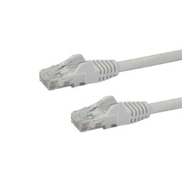 StarTech.com N6PATC2MWH, 2 m, Cat6, U/UTP (UTP), RJ-45, RJ-45