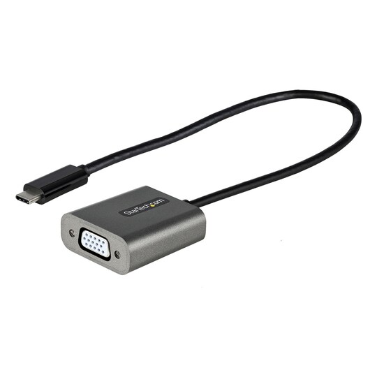 StarTech.com USB C- till VGA-adapter - 1080p USB Type-C till VGA-dongel -  USB-C | Elgiganten