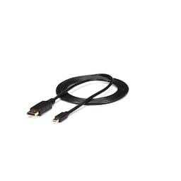 StarTech.com MDP2DPMM6, 1,8 m, Mini DisplayPort, DisplayPort, Hanstik, Hanstik,