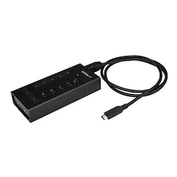 StarTech.com HB30C5A2CST, USB 3.2 Gen 1 (3.1 Gen 1) Type-B, USB 3.2 Gen 1 (3.1 G