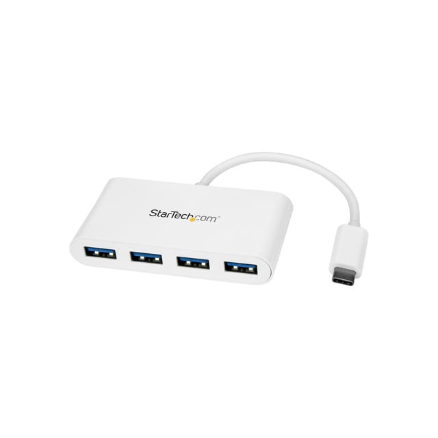 StarTech.com HB30C4ABW, USB 3.2 Gen 1 (3.1 Gen 1) Type-C, USB 3.2 Gen 1 (3.1 Gen