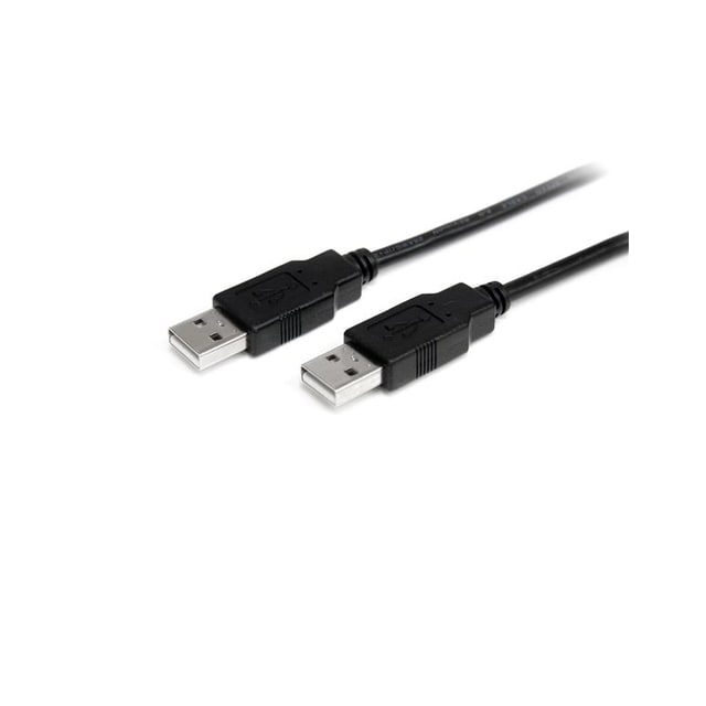 StarTech.com USB2AA2M, 2 m, USB A, USB A, USB 2.0, Sort