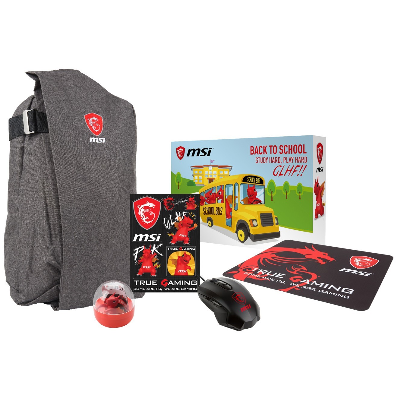 MSI Dragon Fever sommerpakke - PC tasker og sleeves - Elgiganten