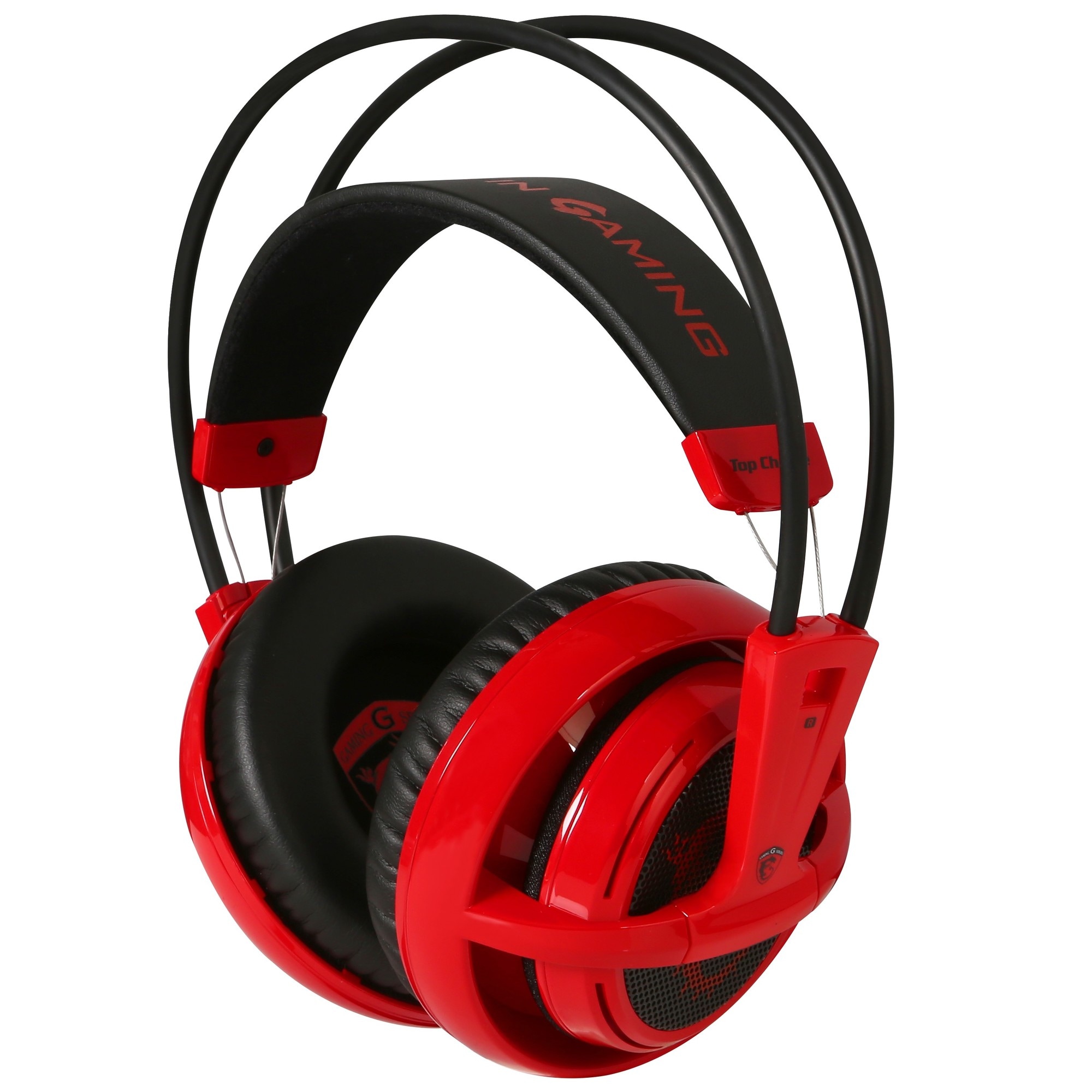 SteelSeries Siberia v2 MSI gaming headset (rød) | Elgiganten