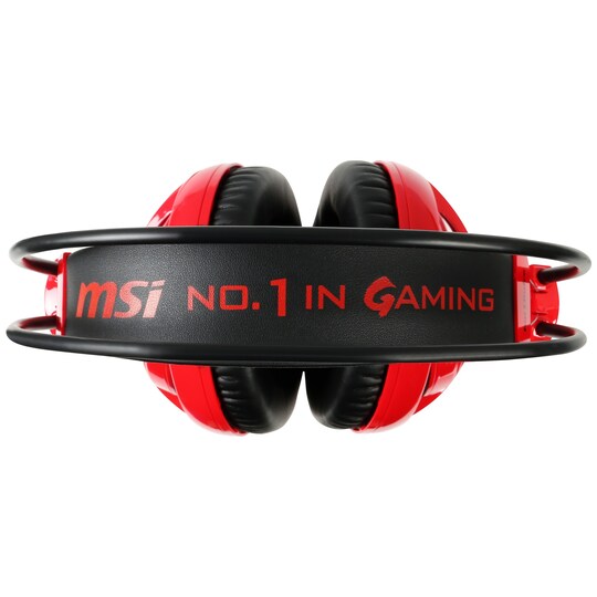 SteelSeries Siberia v2 MSI gaming headset (rød) | Elgiganten
