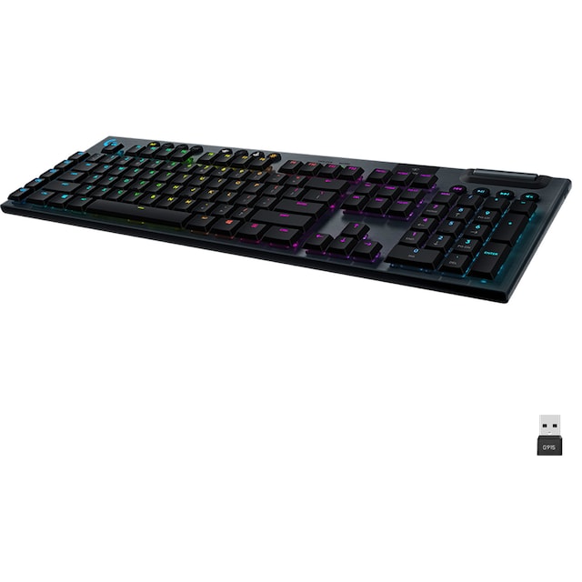 Logitech G915 Lightspeed trådløst gaming tastatur (GL Tactile switch.)