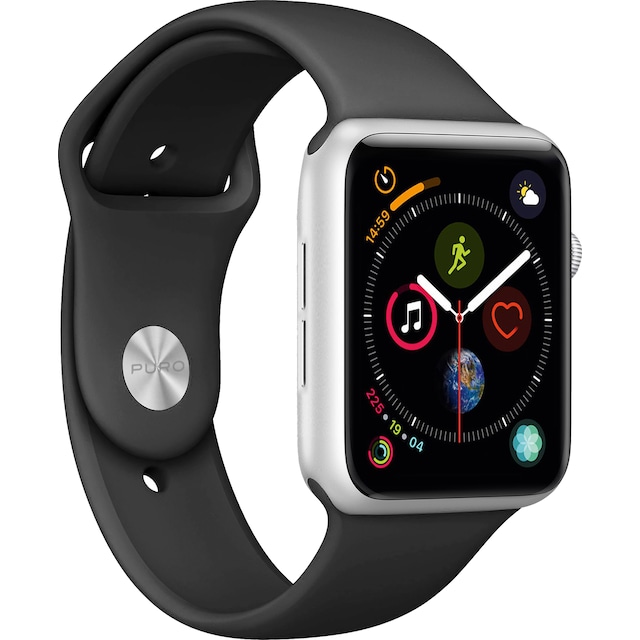 Puro Icon Apple Watch 38-41 mm urrem (sort)