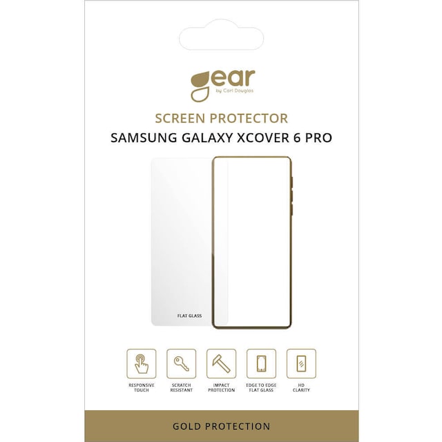 GEAR Hærdet Glas 2.5D Galaxy Xcover 6 Pro