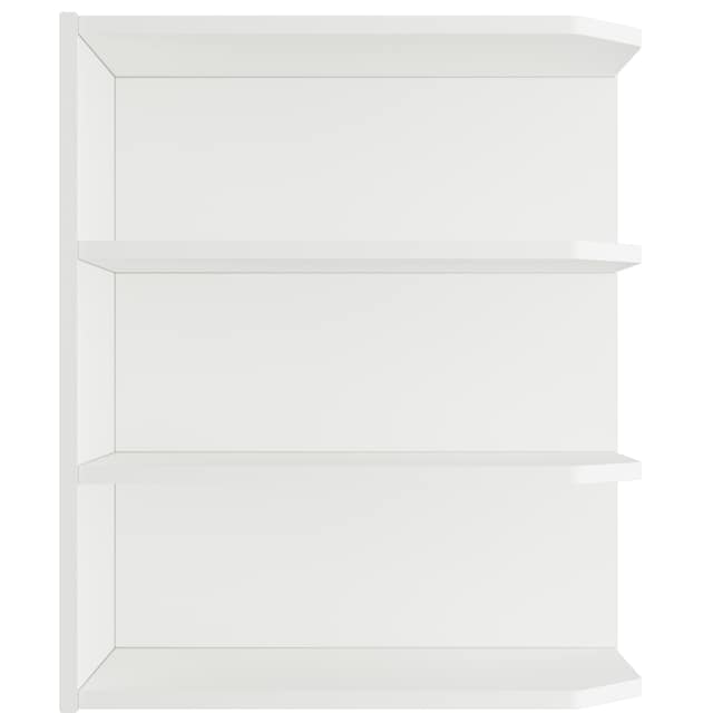 Afslutningsreol bord (Trend Classic White)