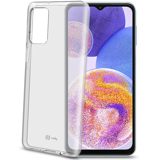 Celly Gelskin TPU Cover Galaxy A23 Gennemsigtig