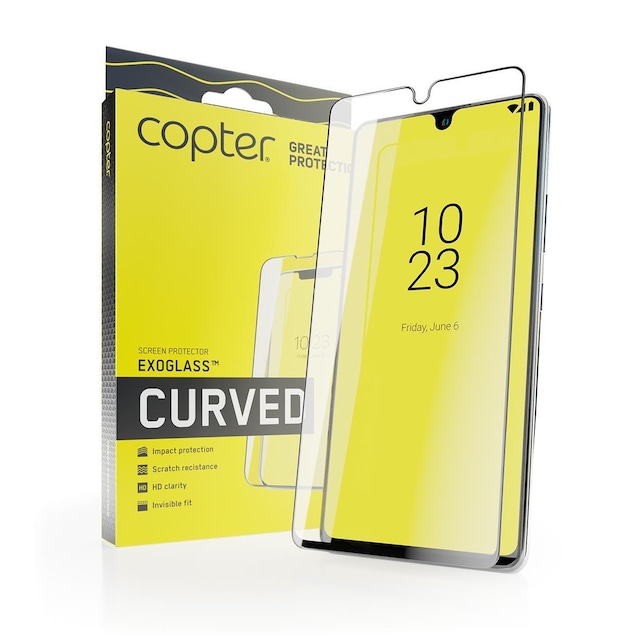 Copter Exoglass Samsung Galaxy Note 20 Buet Ramme Sort
