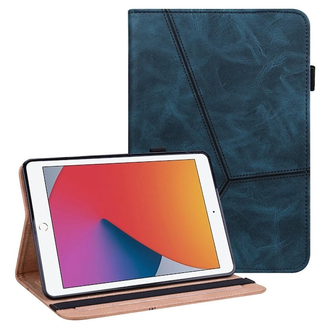 Til iPad 10.2 (2021)/(2020)/(2019) Almindeligt PU-læder tabletcover