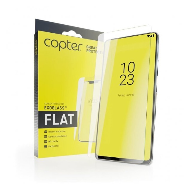 Copter Samsung Galaxy S23 Plus Skærmbeskytter Exoglass Flat