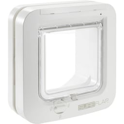 SureFlap Mikrochip Cat door Dyrelem Hvid 1 stk