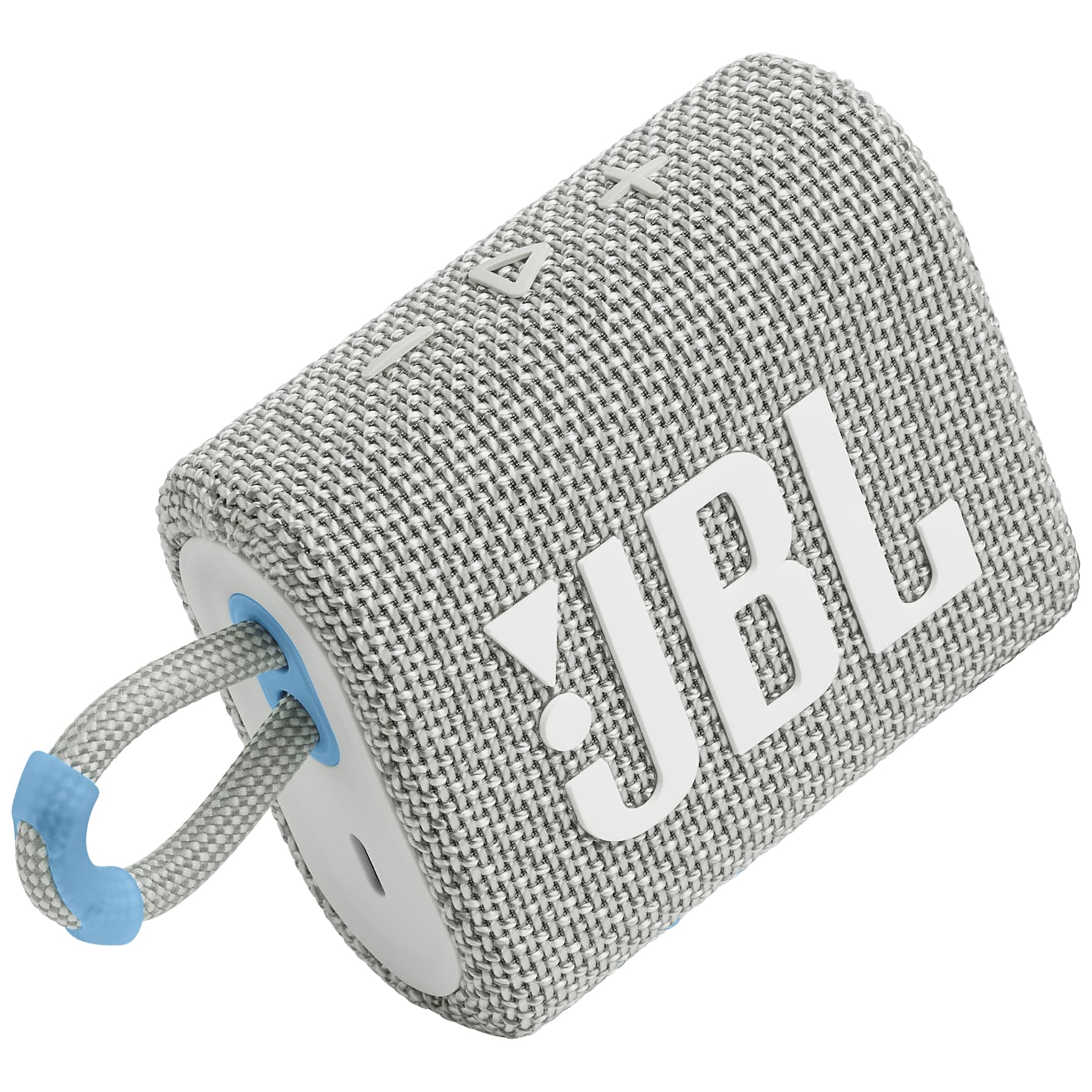 JBL Go 3 Eco bærbar højttaler (hvid) | Elgiganten