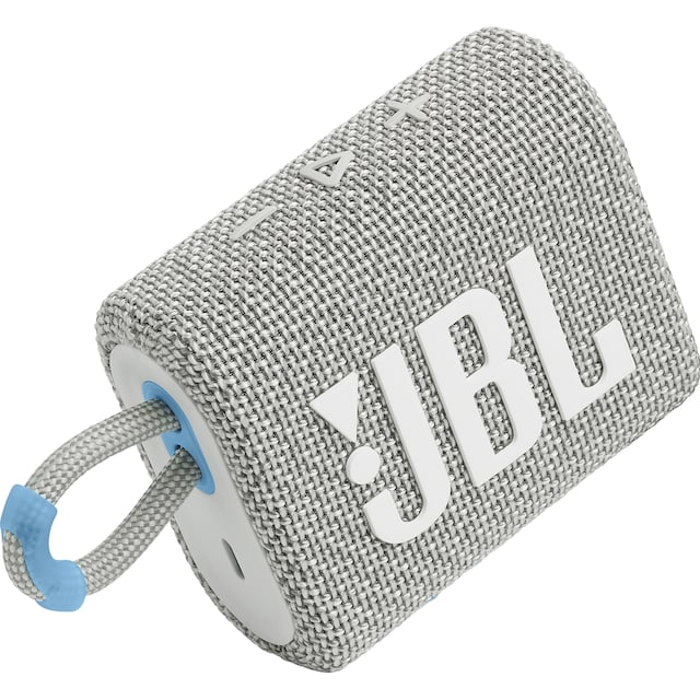 JBL Go 3 Eco bærbar højttaler (hvid)