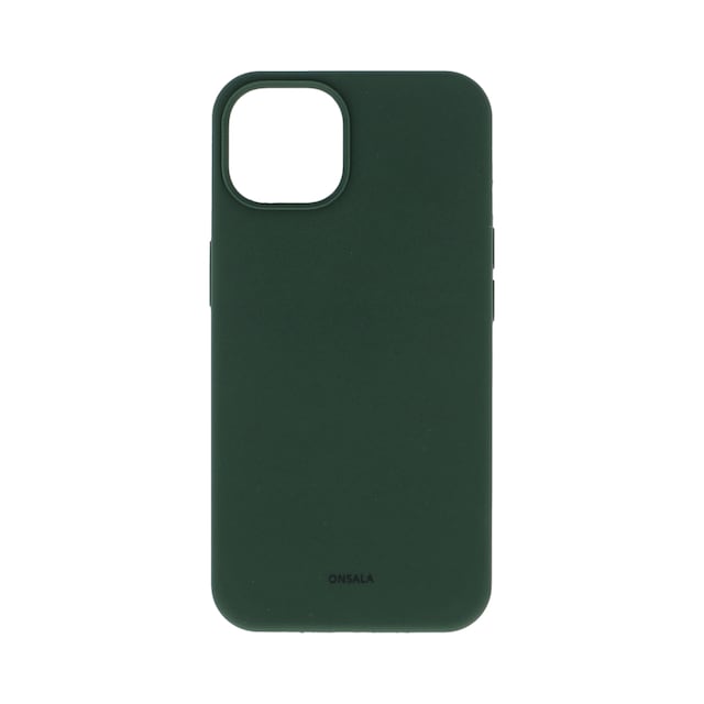 ONSALA Mobilcover Silikone Olive Green - iPhone 13