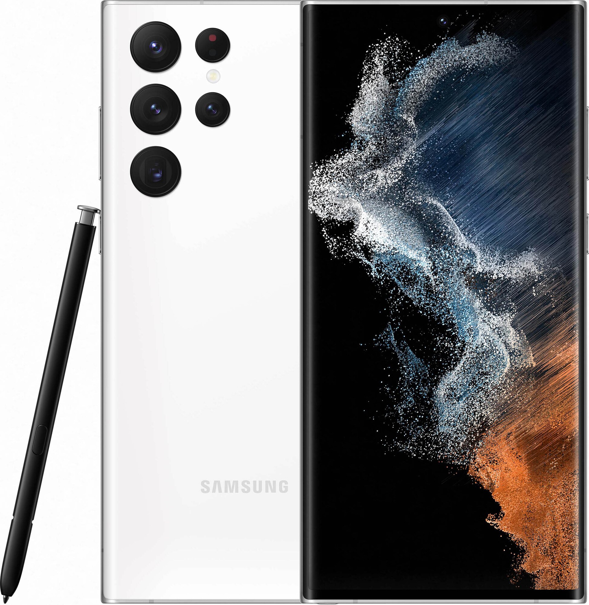Samsung Galaxy S22 Ultra 5G smartphone, 12/256GB (Phantom White) |  Elgiganten