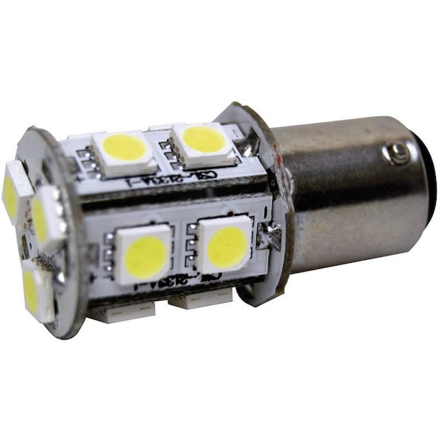 Eufab LED-signallampe BA15d 12 V 360 lm