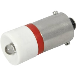 CML LED-signallampe BA9s Rød 24 V/DC, 24 V/AC 350 mcd