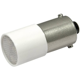 CML LED-signallampe BA9s Kølig hvid 110 V/DC, 110 V/AC 1.4 lm