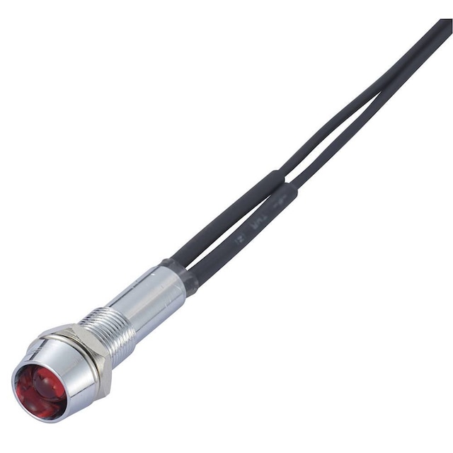 Sedeco 732481 Standard signallampe med pære Rød 1 stk