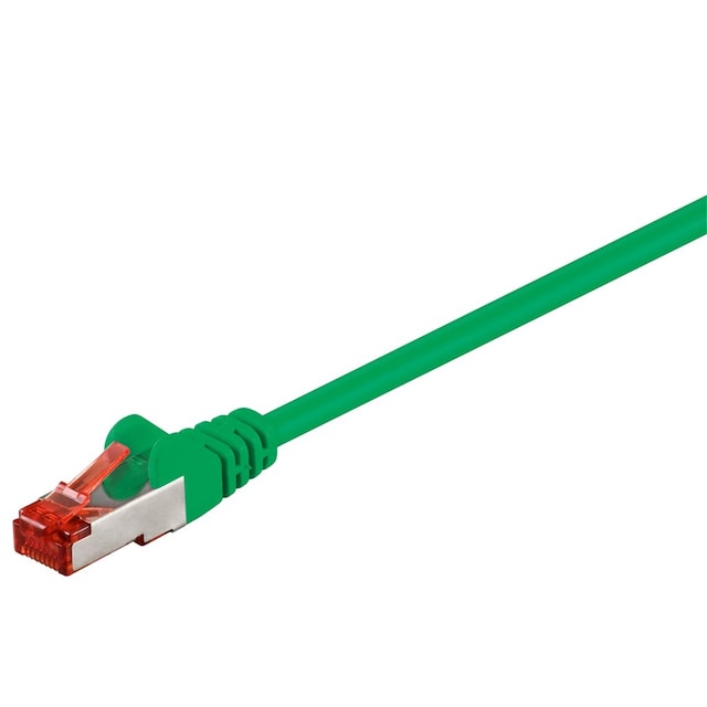 Goobay Netværkskabel CAT 6, S/FTP (PiMF), grøn, 5 m