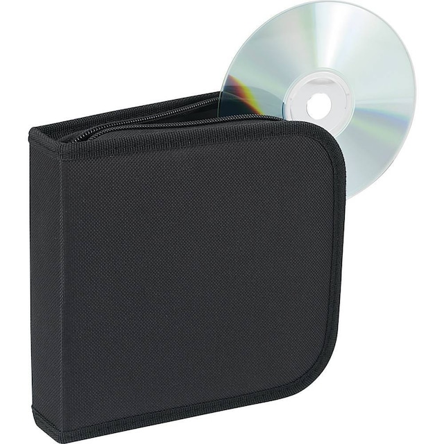 Renkforce CD-lomme 28 CD er/DVD er/Blu-ray-diske Nylon®