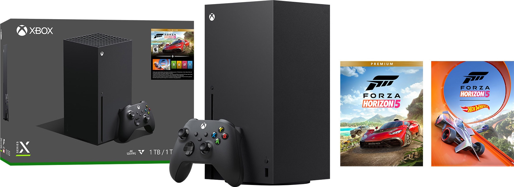 Xbox Series X 1TB Forza Horizon 5 Premium Edition-pakke | Elgiganten