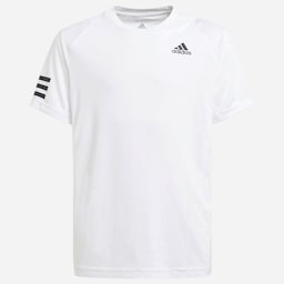 Adidas Club 3-Stripes Boys, Padel og tennis T-shirt fyr 164