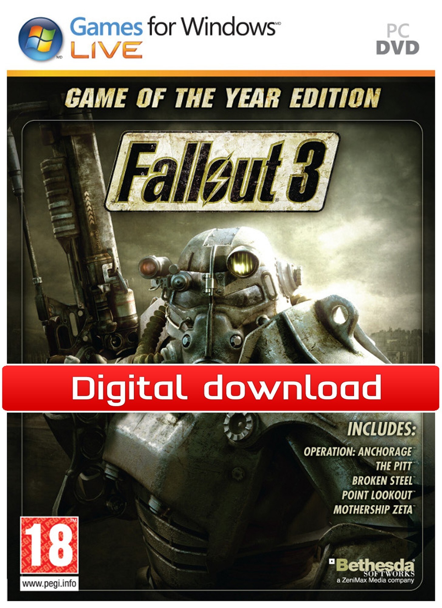 Fallout 3 game of the year mac and play
