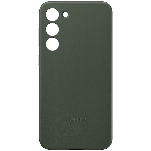 Samsung Galaxy S23 Leather cover (grøn)