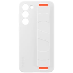 Samsung Galaxy S23+ Silicone Grip cover (hvid)