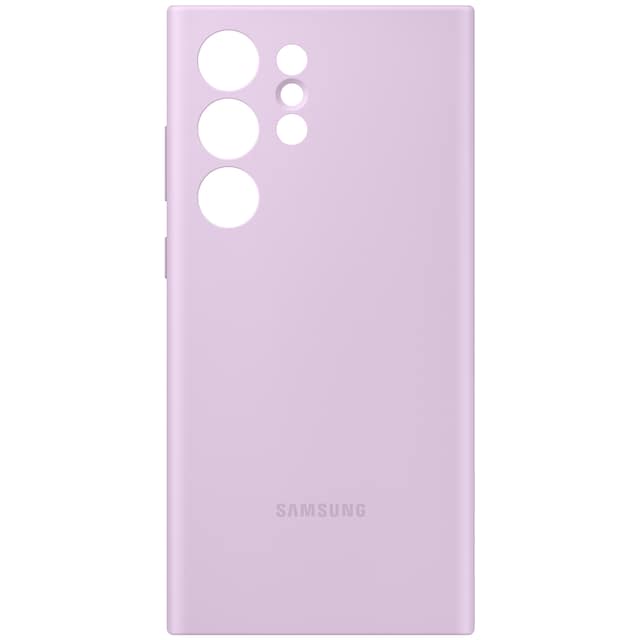 Samsung Galaxy S23 Ultra Silicone cover (lilac)