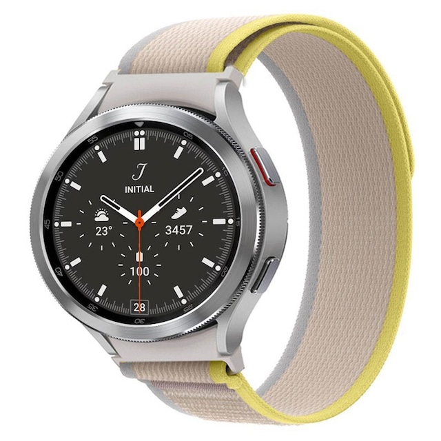 Tactik nylon Armbånd Samsung Galaxy Watch 4 Classic (42mm) - Huangjia