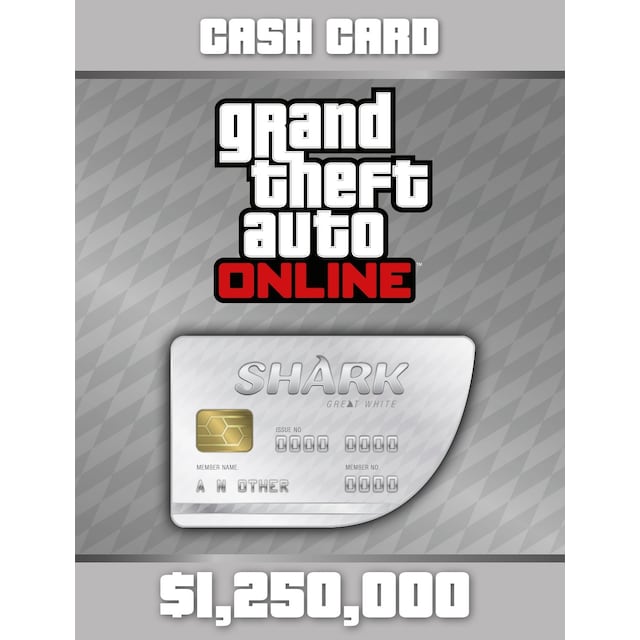 GTA Online: Great White Shark Cash Card - download