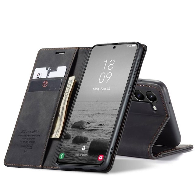 CaseMe Smart Magnet FlipCase Samsung Galaxy S23 - Sort