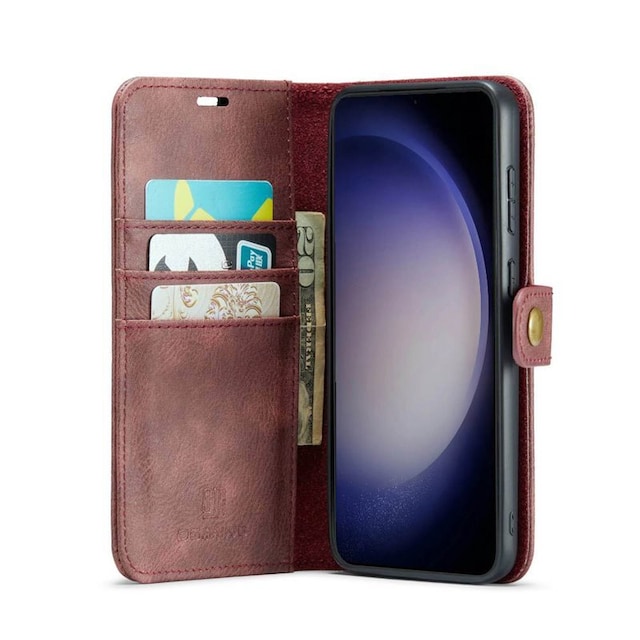 Wallet DG-Ming 2i1 Samsung Galaxy S23 Plus - Rød