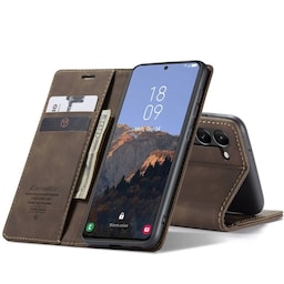 CaseMe Smart Magnet FlipCase Samsung Galaxy S23 - Coffee